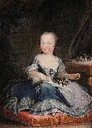 unknow artist Portrait of Princess Maria Felicita of Savoy oil painting reproduction